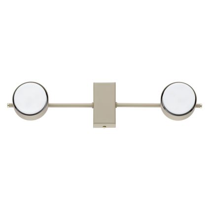 Brilagi - LED-spotarmatur MONO 2xGX53/12W/230V beige