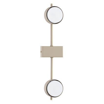 Brilagi - LED-spotarmatur MONO 2xGX53/12W/230V beige