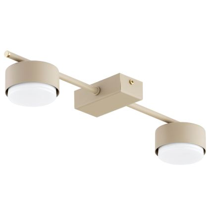 Brilagi - LED spotarmatur MONO 2xGX53/13W/230V beige