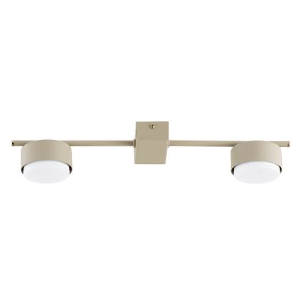 Brilagi - LED spotarmatur MONO 2xGX53/13W/230V beige