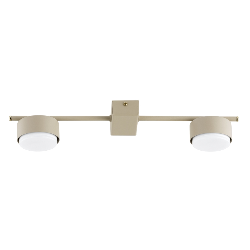 Brilagi - LED spotarmatur MONO 2xGX53/13W/230V beige