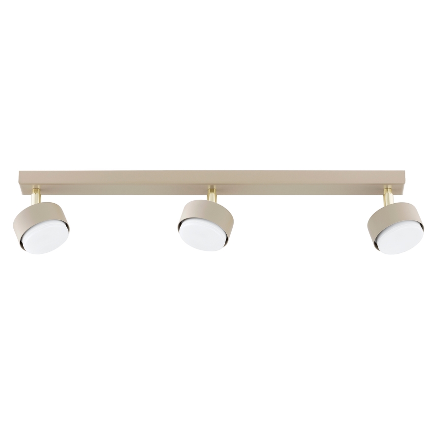 Brilagi - LED-spotarmatur MONO 3xGX53/12W/230V beige