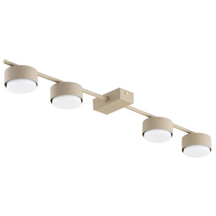 Brilagi - LED spotarmatur MONO 4xGX53/30W/230V beige