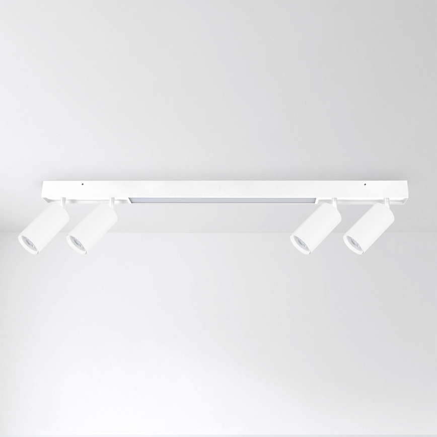 Brilagi - LED spotarmatur SELE 4xGU10/30W/230V + LED/20W hvid