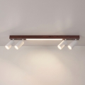 BRILAGI - LED-spotarmatur SELE 4xGU10/30W/230V + LED/20W hvid/kirsebær-dekor
