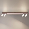 BRILAGI - LED spotarmatur SELE 4xGU10/30W/230V + LED/25W hvid/kirsebær-dekor