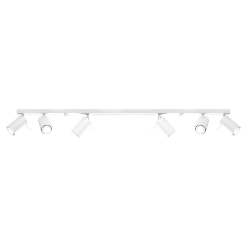 Brilagi -  LED spotlampe ASMUS 6xGU10/7W/230V hvid