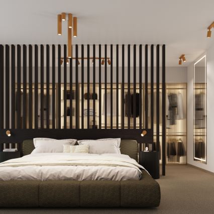 Brilagi - LED-spotlampe CRESTO 1xGU10/10W/230V 30 cm guld