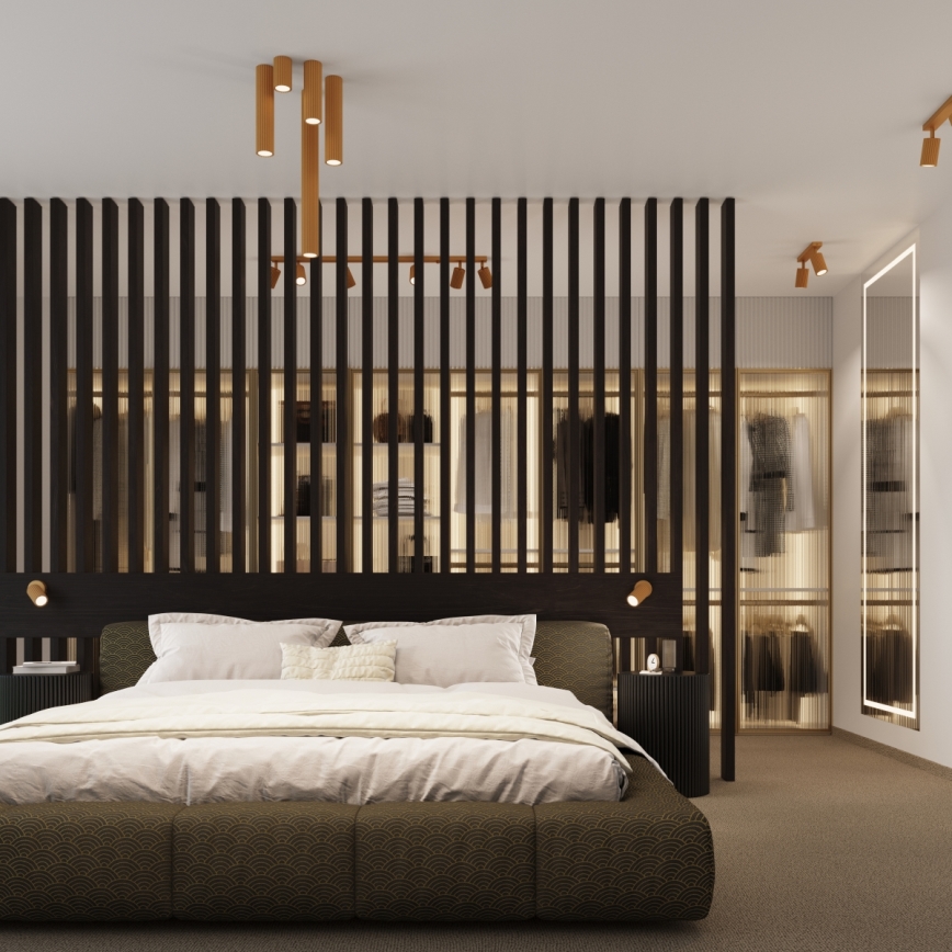 Brilagi - LED-spotlampe CRESTO 1xGU10/10W/230V 30 cm guld