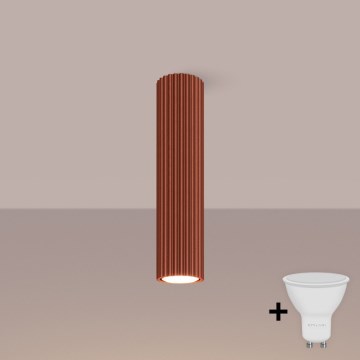 Brilagi - LED-spotlampe CRESTO 1xGU10/10W/230V 30 cm rød