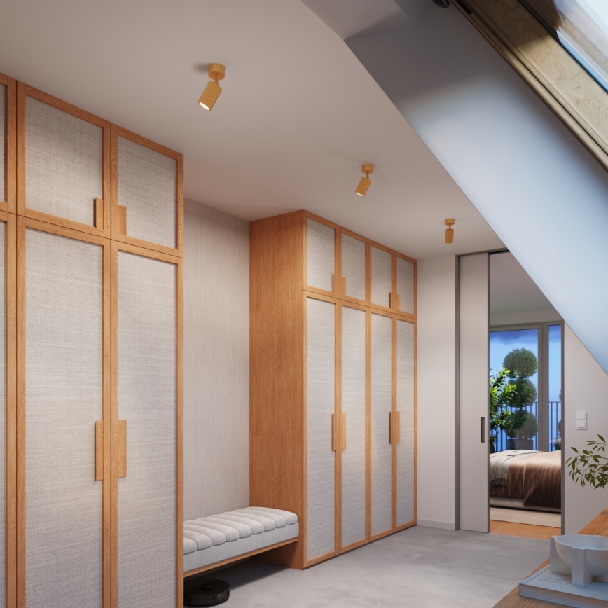 Brilagi - LED-spotlampe CRESTO 1xGU10/10W/230V guld