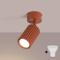 BRILAGI - LED spotlampe CRESTO 1xGU10/10W/230V orange