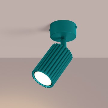 Brilagi - LED-spotlampe CRESTO 1xGU10/10W/230V turkis