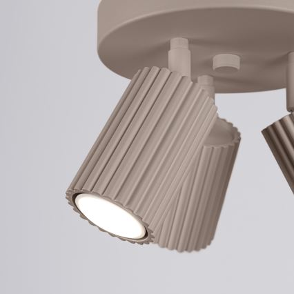 Brilagi - LED spotlampe CRESTO 3xGU10/10W/230V taupe