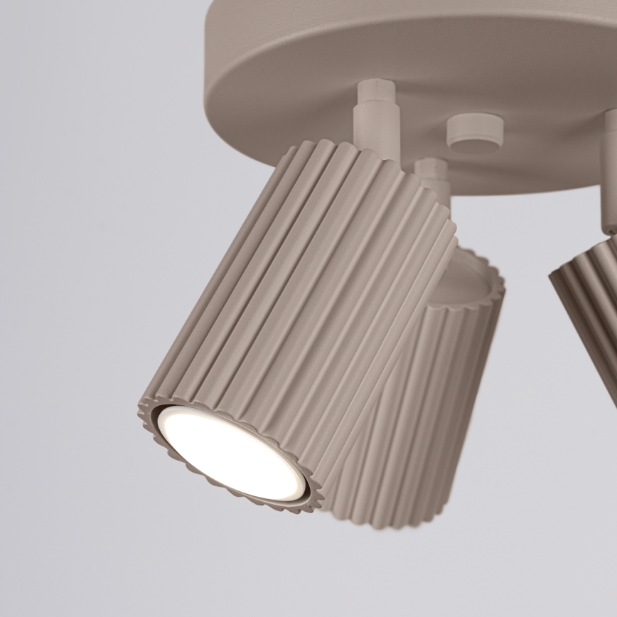 Brilagi - LED spotlampe CRESTO 3xGU10/10W/230V taupe