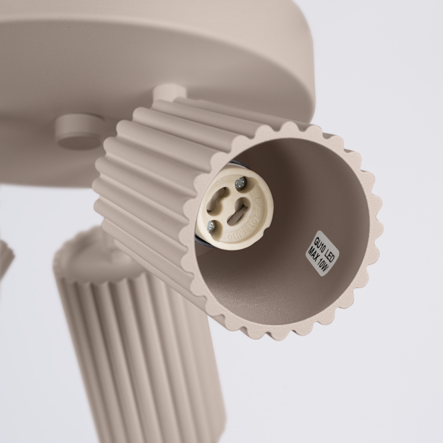 Brilagi - LED spotlampe CRESTO 3xGU10/10W/230V taupe