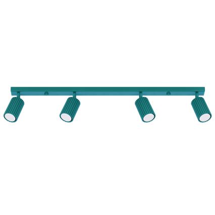 Brilagi - LED-spotlampe CRESTO 4xGU10/10W/230V turkis