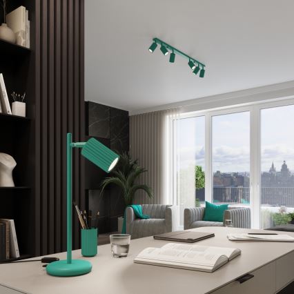 Brilagi - LED-spotlampe CRESTO 4xGU10/10W/230V turkis