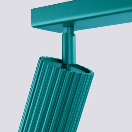 Brilagi - LED-spotlampe CRESTO 4xGU10/10W/230V turkis