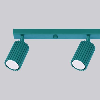 Brilagi - LED-spotlampe CRESTO 4xGU10/10W/230V turkis