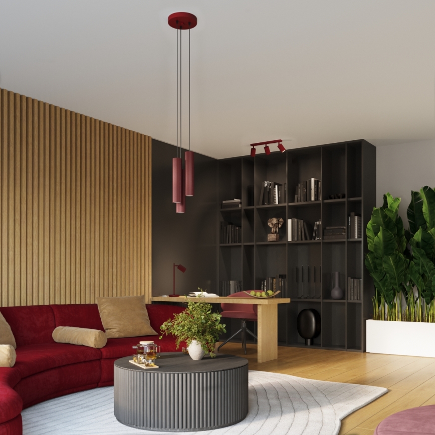 Brilagi - LED-spotlampe CRESTO 6xGU10/10W/230V bordeaux