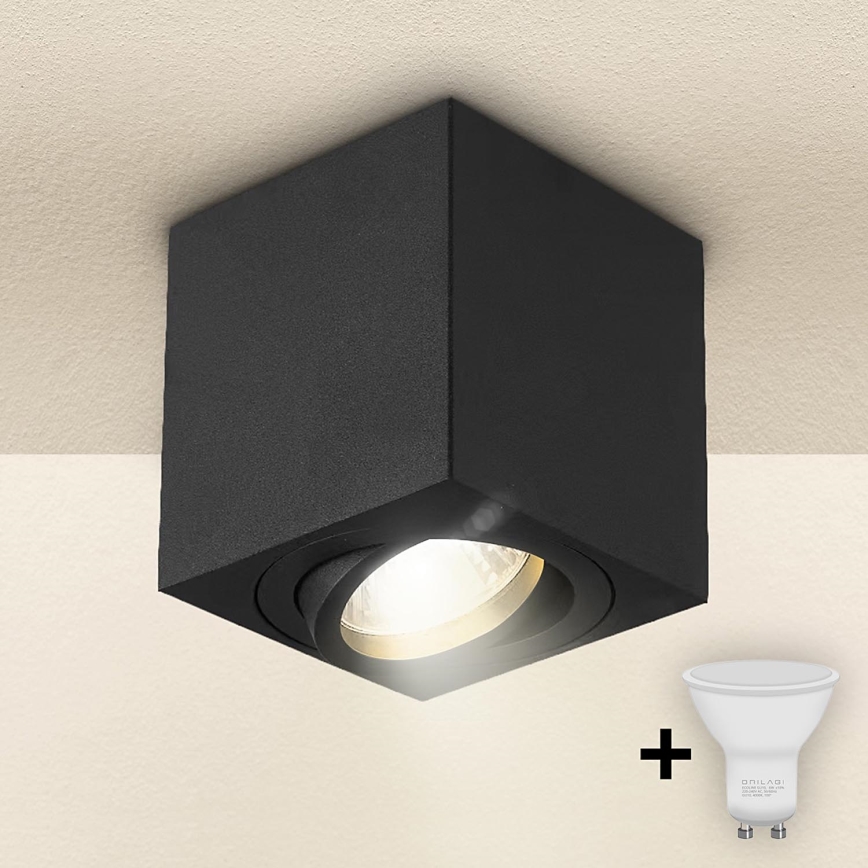 Brilagi - LED Spotlampe MIA 1xGU10/30W/230V 84x80 mm sort