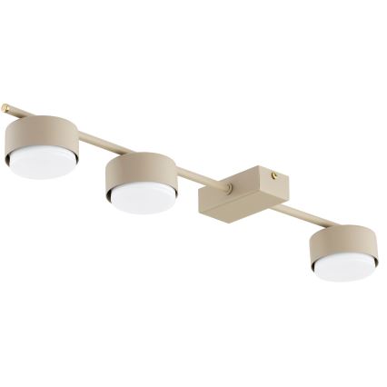 Brilagi - LED spotlampe MONO 3xGX53/30W/230V beige