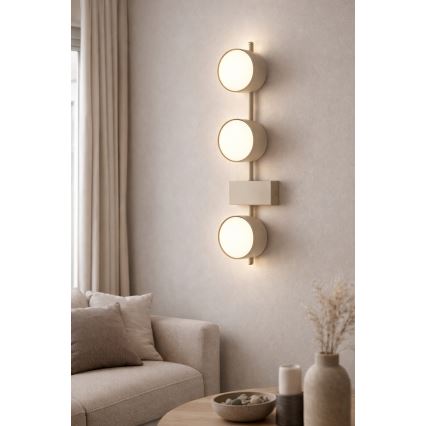 Brilagi - LED spotlampe MONO 3xGX53/30W/230V beige