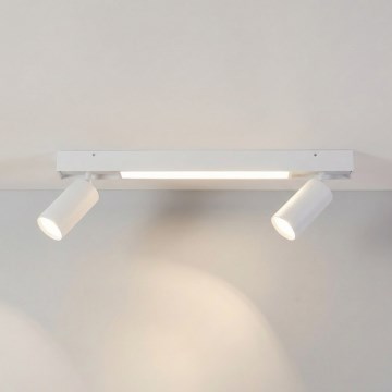 Brilagi - LED spotlampe SELE 2xGU10/30W/230V + LED/15W hvid