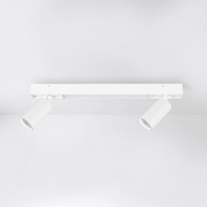 Brilagi - LED spotlampe SELE 2xGU10/30W/230V + LED/15W hvid