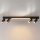 Brilagi - LED spotlampe SELE 4xGU10/30W/230V + LED/25W sort