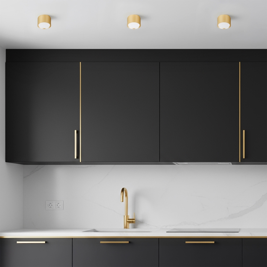 Brilagi - LED Spotlampe SMOOTH 1xGX53/15W/230V guld