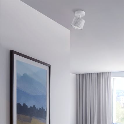 Brilagi - LED Spotlampe STRIPY 1xGX53/15W/230V hvid