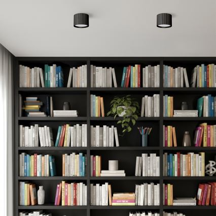 Brilagi - LED Spotlampe STRIPY 1xGX53/15W/230V sort