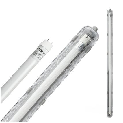 BRILAGI - LED teknisk støvtæt lysstofrørsarmatur OPTIMA T8 1xG13/18W/230V 4000K IP65 128 cm