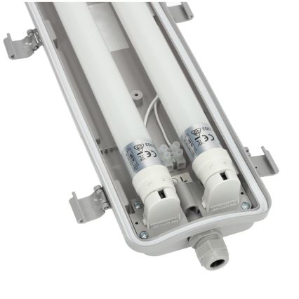 BRILAGI - LED teknisk støvtæt lysstofarmatur OPTIMA T8 2xG13/18W/230V 4000K IP65 128 cm