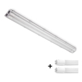 Brilagi - LED teknisk støvtæt lysstofarmatur OPTIMA T8 2xG13/18W/230V 4000K IP65 128 cm