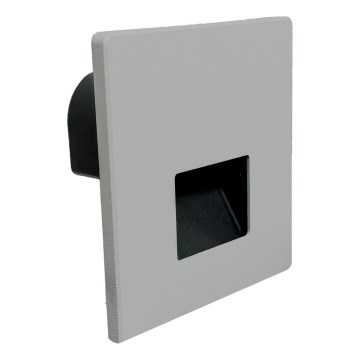 Brilagi - LED trappearmatur JACK LED/3W/230V 3000/4000/6500K IP65 grå