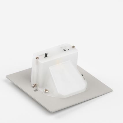 Brilagi - LED trappearmatur med bevægelses- og skumringsensor JACK LED/1,5W/230V 3000/4000/6500K sort