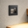 Brilagi - LED trappearmatur med sensor STEP LIGHT LED/1,5W/230V IP44 sort