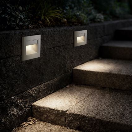 BRILAGI - LED trappebelysning STEP LIGHT LED/1,5W/230V IP44 hvid