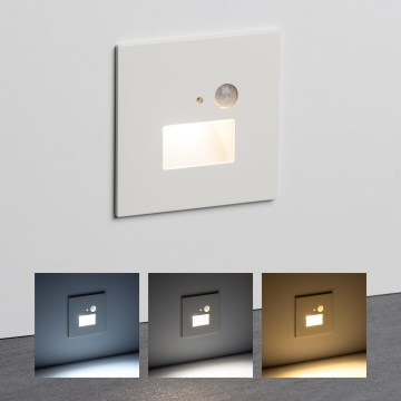 Brilagi - LED Trappelampe med bevægelsessensor JACK LED/1,5W/230V 3000K/4000K/6500K hvid