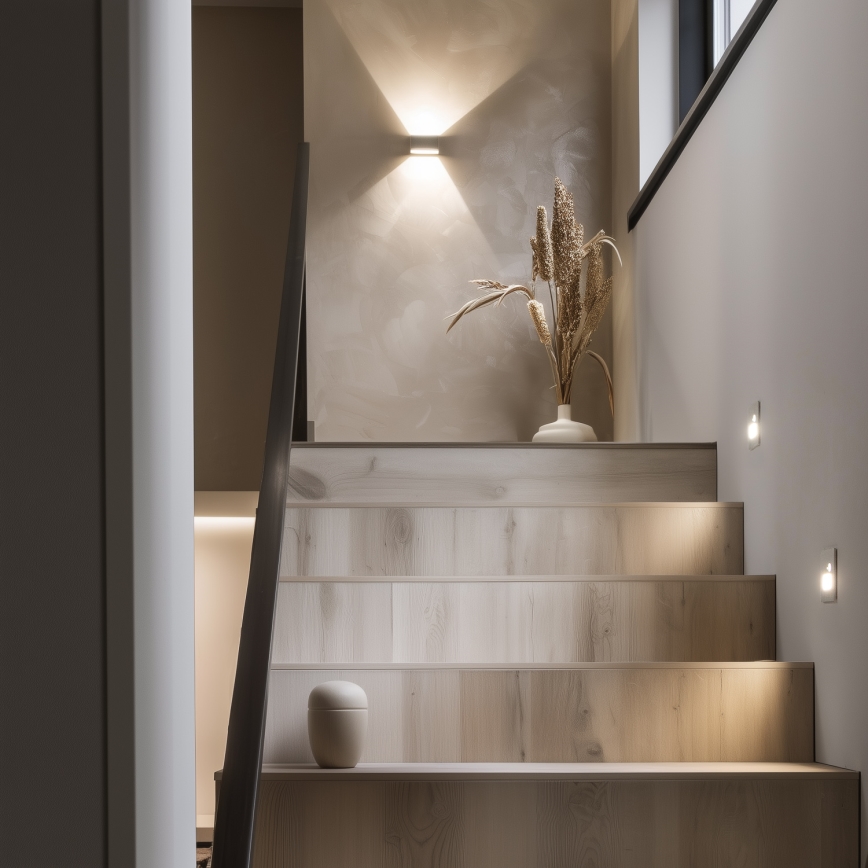Brilagi - LED Trappelampe med bevægelsessensor JACK LED/1,5W/230V 3000K/4000K/6500K hvid