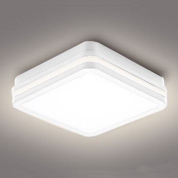 Brilagi - LED Udendørs armatur BENE LED/18W/230V 22x22 cm hvid IP54