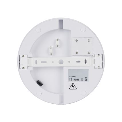 Brilagi - LED udendørs loftlampe med sensor BENE LED/24W/230V Ø 26 cm hvid IP54