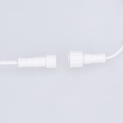 Brilagi - LED udendørs dekorationslyskæde GIRLANDA 10xE12/0,6W/230V 8m hvid IP44 varmhvid