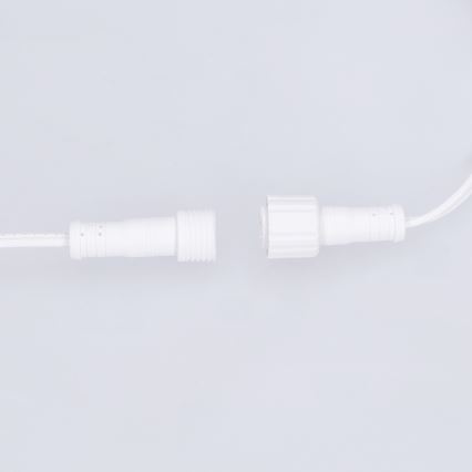 Brilagi - LED udendørs dekorationslyskæde GIRLANDA 10xE12/0,6W/230V 8m hvid IP44 varmhvid