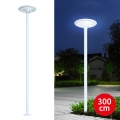 Brilagi - LED udendørs gadelampe med 3 m lygtepæl URBANSPARK LED/120W/230V hvid IP65