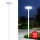 Brilagi - LED udendørs gadelampe med 3 m lygtepæl URBANSPARK LED/120W/230V hvid IP65