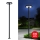 Brilagi - LED udendørs gadelampe med 3 m mast URBANSPARK LED/120W/230V sort IP65